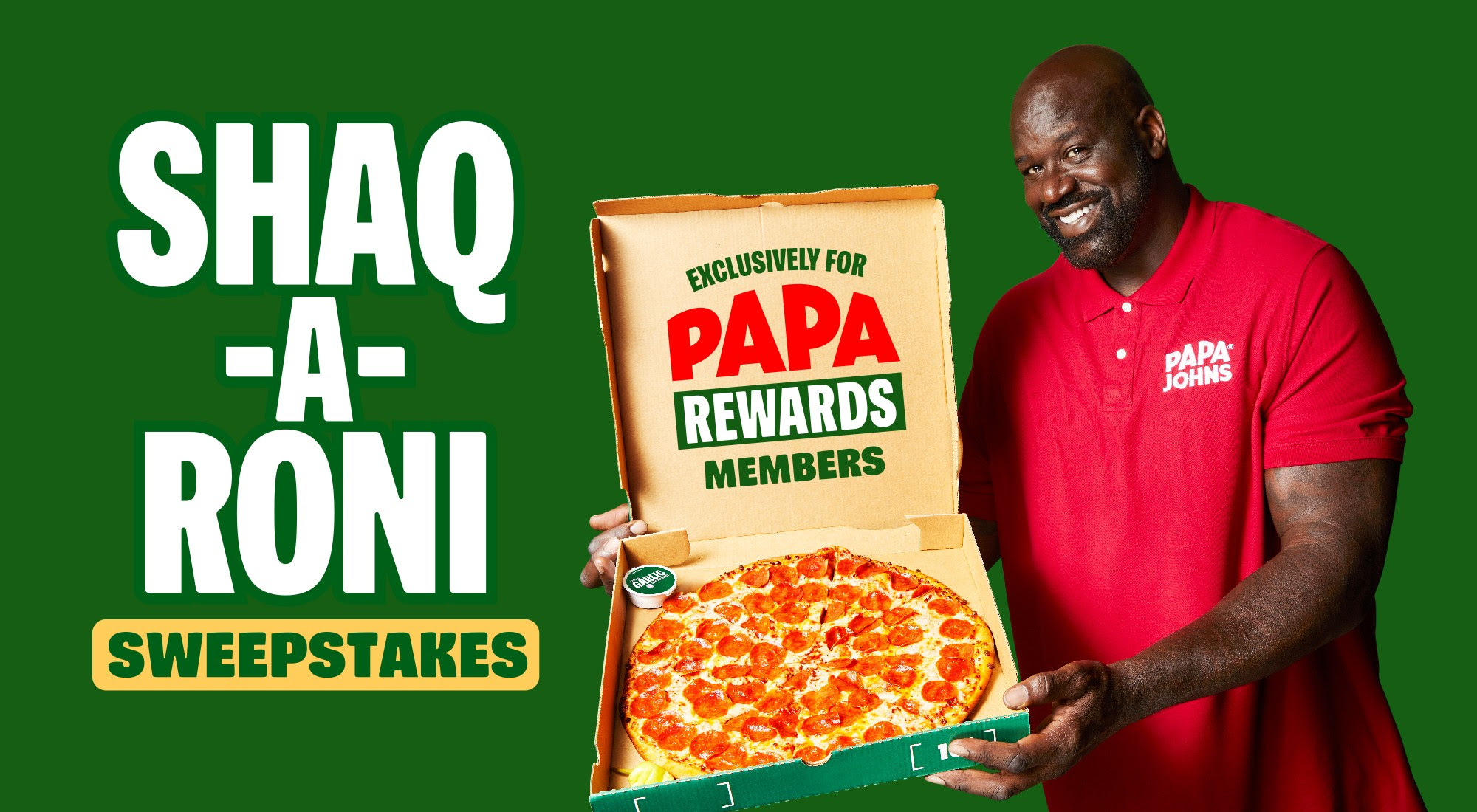 Promosis Announces The Papa Johns Shaq a Roni Sweepstakes Promosis promosis-announces-the-papa-johns-shaq-a-roni-sweepstakes-promosis